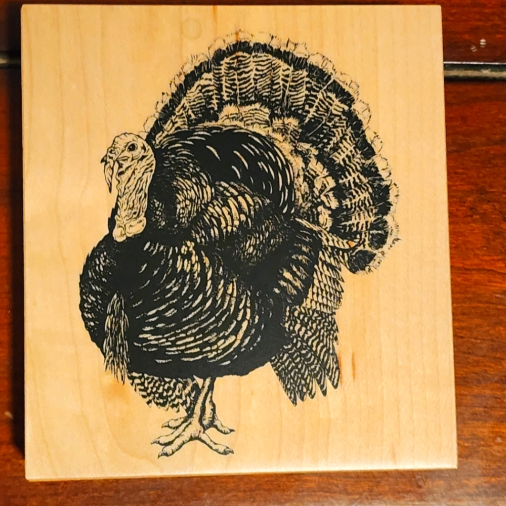 8 Thanksgiving Rubber Stamps - Picture 2 of 11